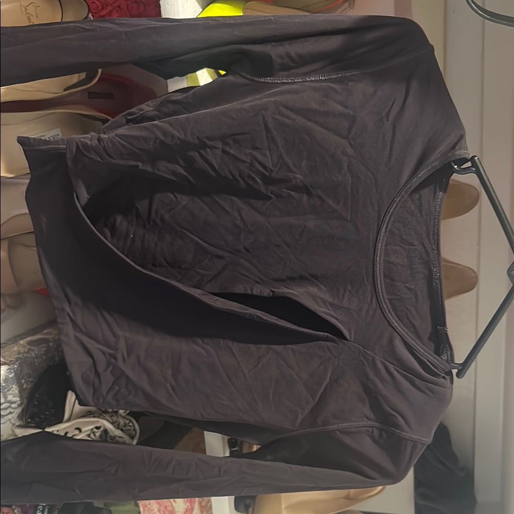 Black Long Sleeve Top